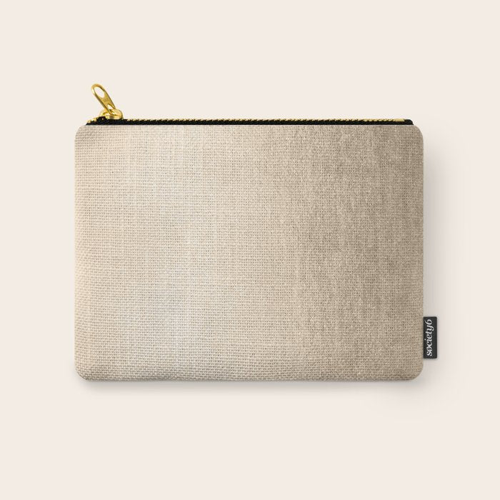 White Gold Sands Carry All Pouch Gallery Image 1