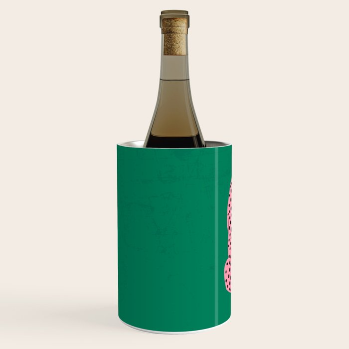 The Stare: Pink Cheetah Edition Wine Chiller Gallery Image 2
