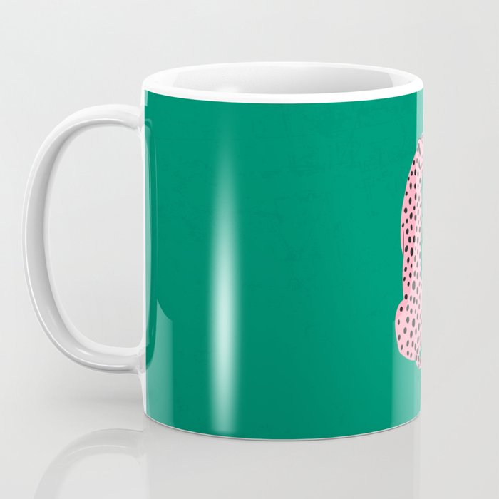 The Stare: Pink Cheetah Edition Coffee Mug Gallery Image 3