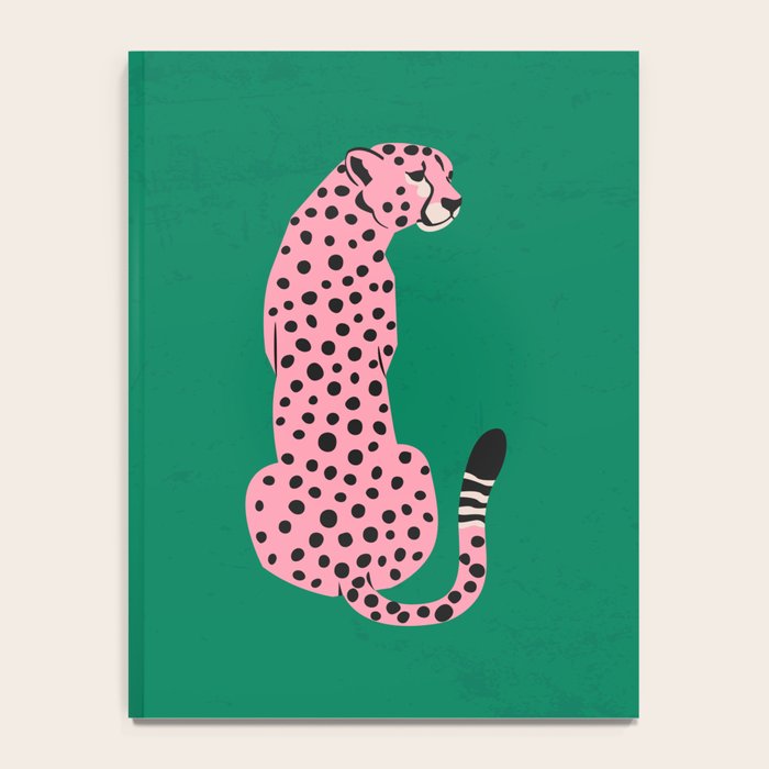 The Stare: Pink Cheetah Edition Notebook Gallery Image 4