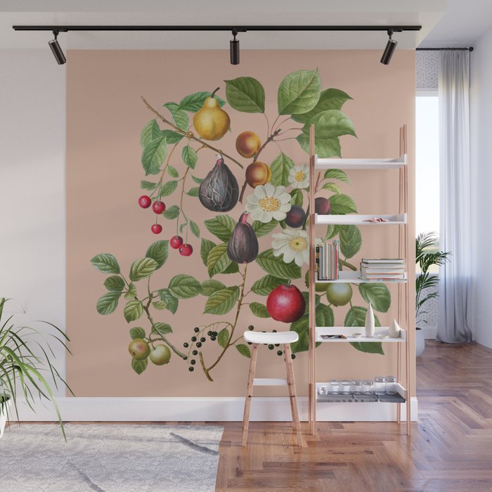 Peach Blossom  Wall Mural Gallery Image 1