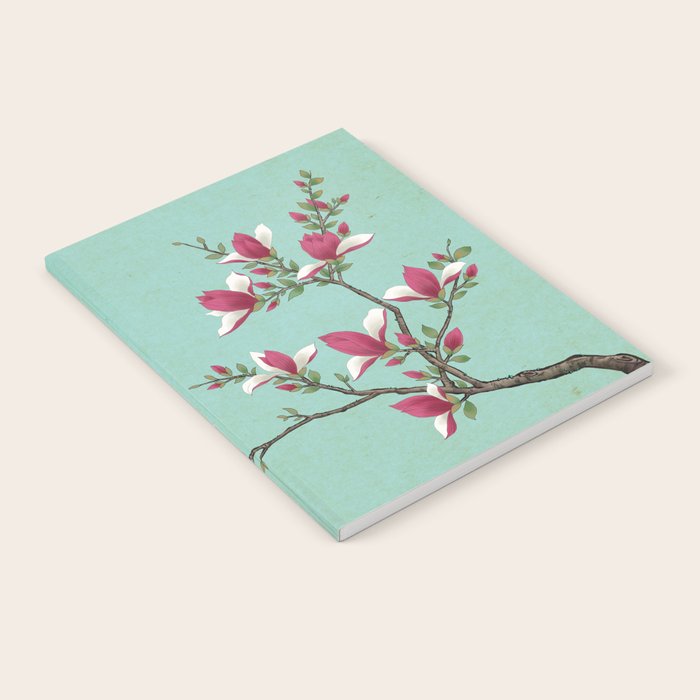 Magnolia : Minhwa-Korean traditional/folk art Notebook Gallery Image 1