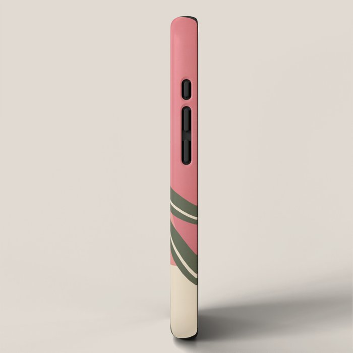 Minimal Abstract Flowers 21 iPhone Case Gallery Image 2