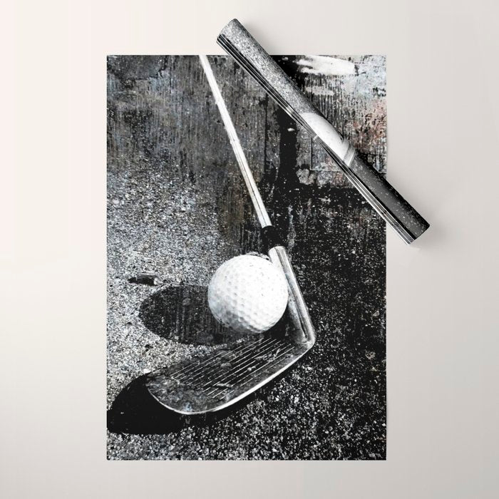 The golf club Wrapping Paper