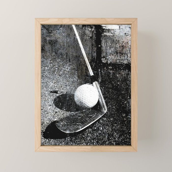 The golf club Mini Art Print Gallery Image 1