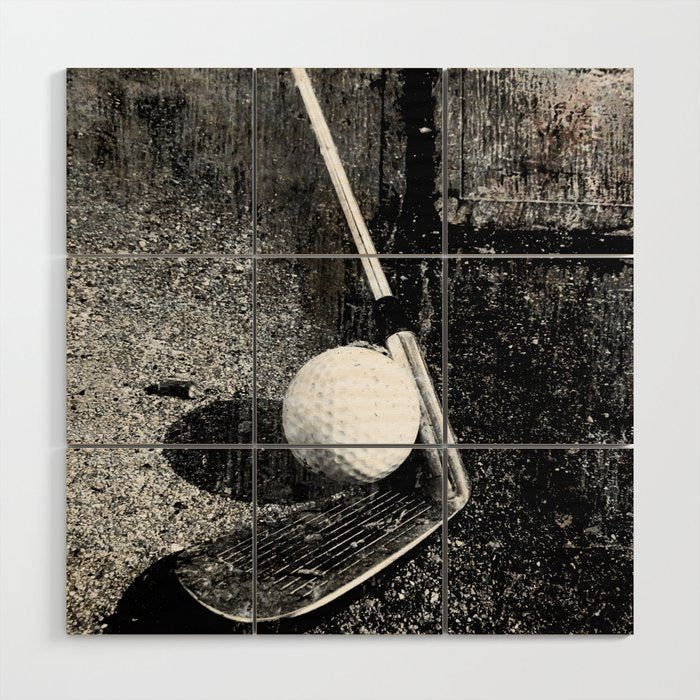 The golf club Wood Wall Art Gallery Image 1