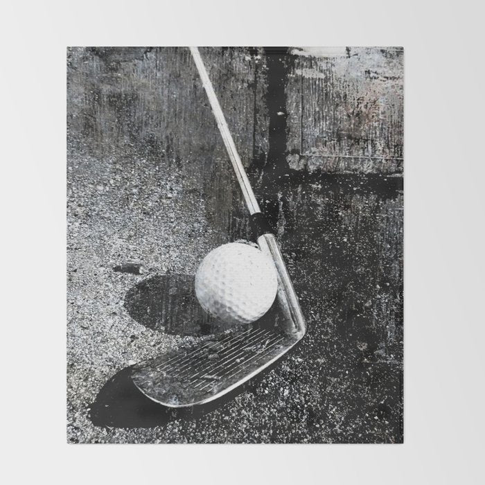 The golf club Throw Blanket Gallery Image 2