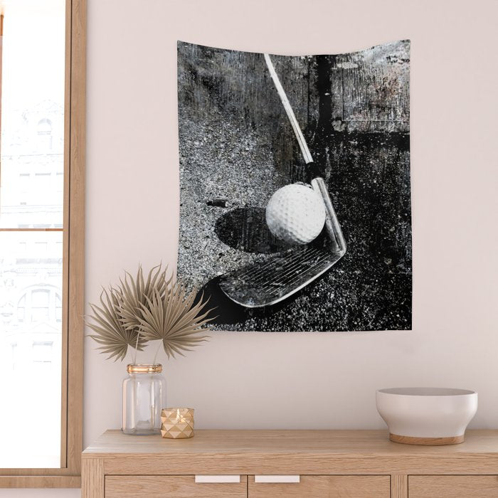 The golf club Wall Tapestry Gallery Image 2