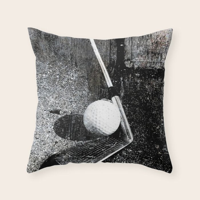 The golf club Throw Pillow Gallery Image 6