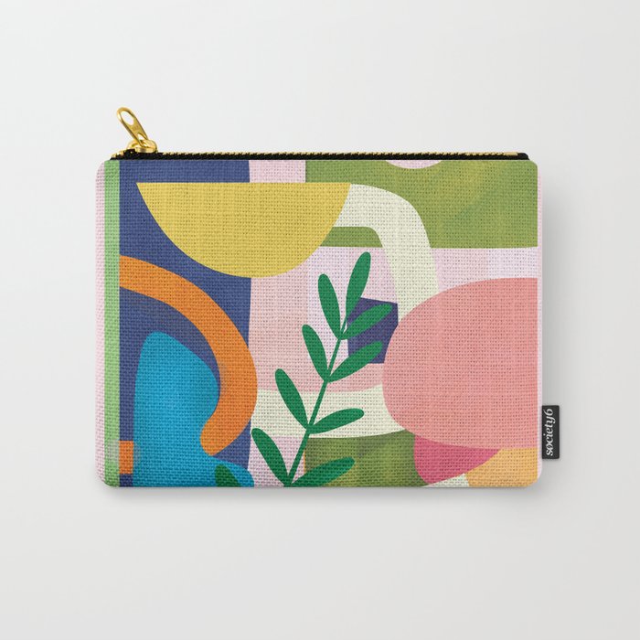 Minimal Modern Abstract 43 Carry All Pouch Gallery Image 1