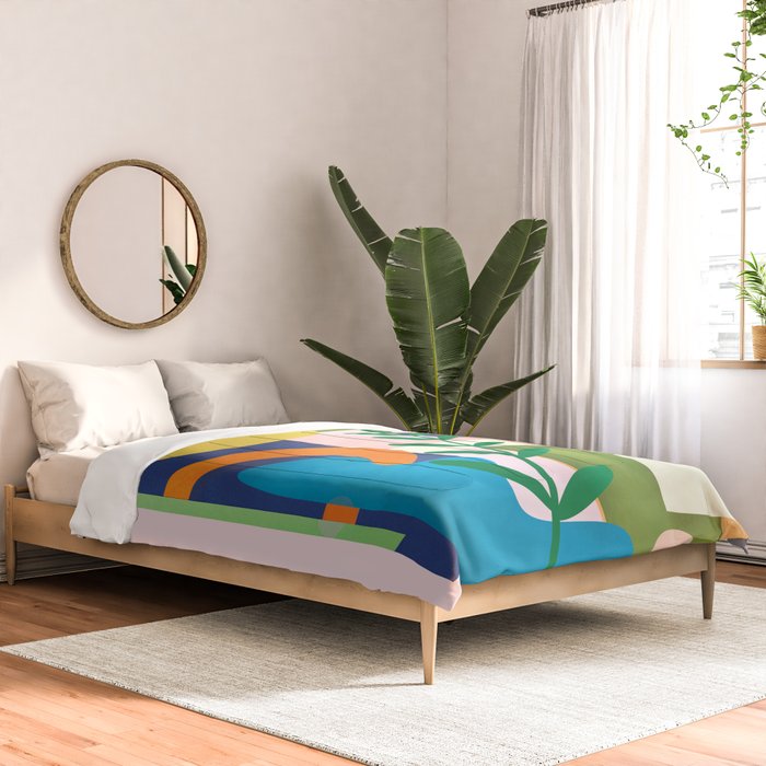 Minimal Modern Abstract 43 Comforter Gallery Image 2