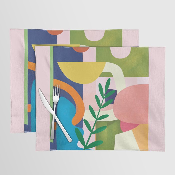Minimal Modern Abstract 43 Placemat Gallery Image 1