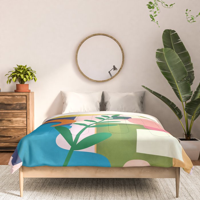 Minimal Modern Abstract 43 Comforter Gallery Image 3