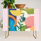 Minimal Modern Abstract 43 Credenza Gallery Image 1