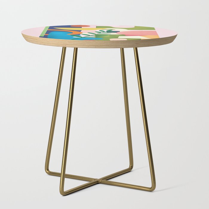 Minimal Modern Abstract 43 Side Table Gallery Image 1