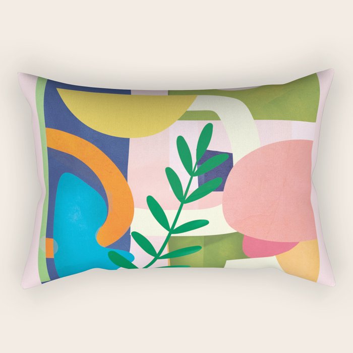 Minimal Modern Abstract 43 Rectangular Pillow Gallery Image 1