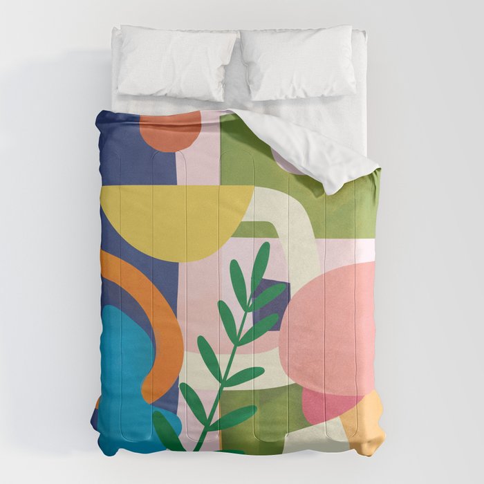 Minimal Modern Abstract 43 Comforter Gallery Image 6