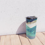 Teal Mountains Travel Mug Gallery Image 4