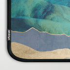 Teal Mountains Laptop Sleeve Gallery Image 3