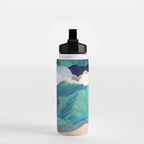 Teal Mountains Water Bottle Gallery Image 2