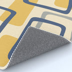 Mid Century Modern Abstract Squares Pattern 456 Rug Gallery Image 4