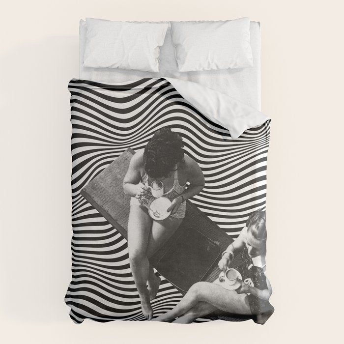 Universal BFF - Vertigo coffee chat Duvet Cover Gallery Image 6