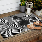 Universal BFF - Vertigo coffee chat Outdoor Rug Gallery Image 2