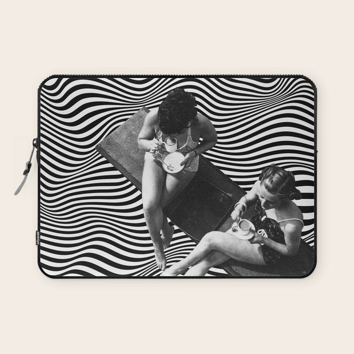 Universal BFF - Vertigo coffee chat Laptop Sleeve Gallery Image 1