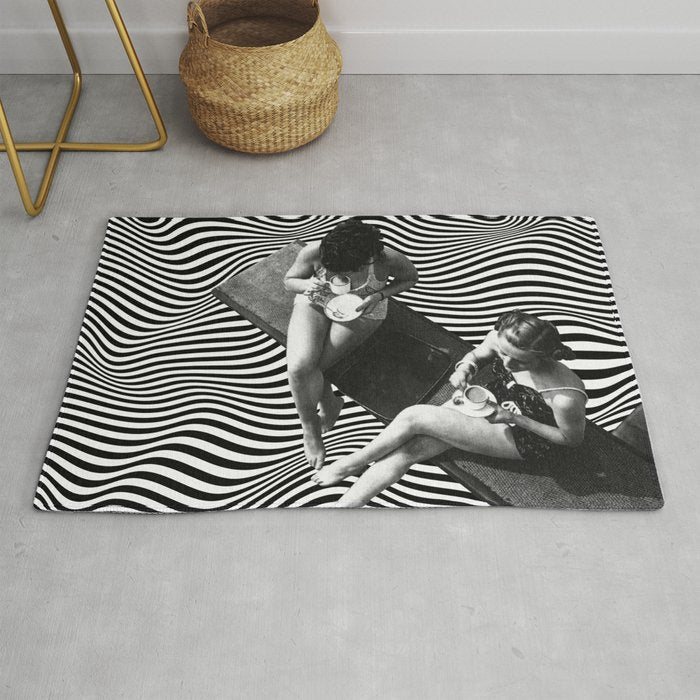 Universal BFF - Vertigo coffee chat Rug Gallery Image 1