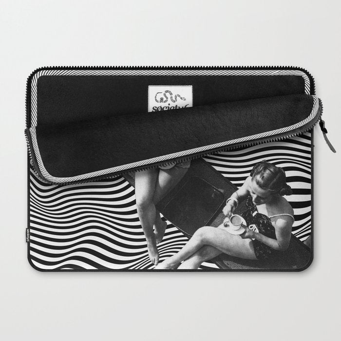 Universal BFF - Vertigo coffee chat Laptop Sleeve Gallery Image 2