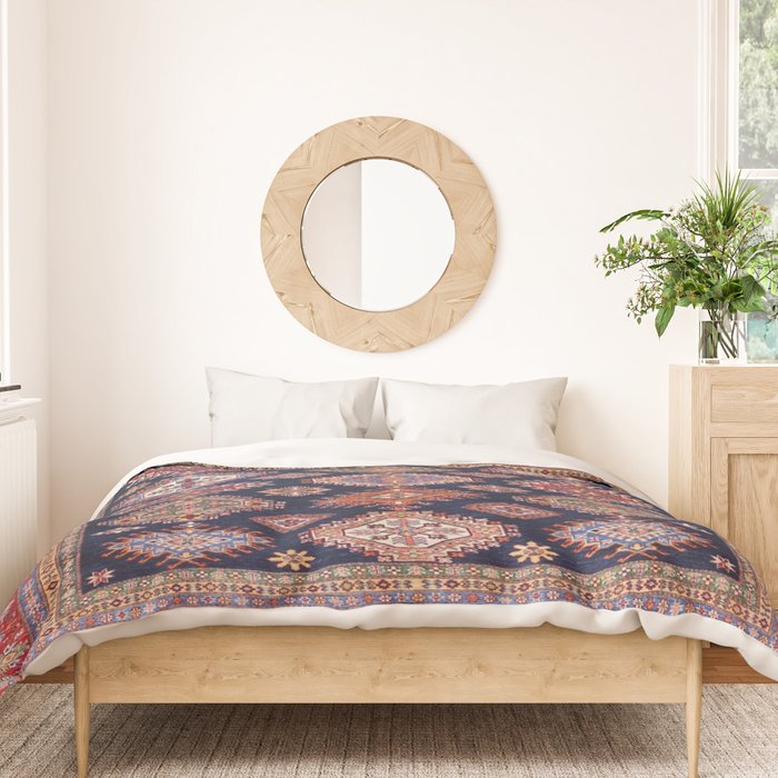 Heirloom Navy Jewels Duvet Cover Gallery Image 3