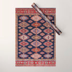 Heirloom Navy Jewels Wrapping Paper Gallery Image 1