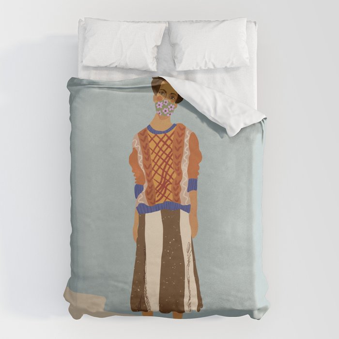 Girl who Loves Jumpers Duvet Cover Gallery Image 6