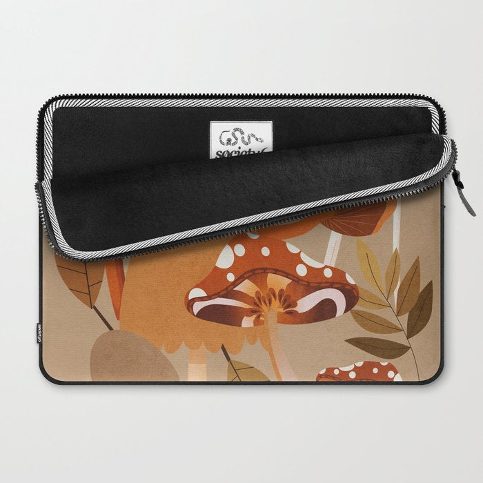 Mushrooms 2 Laptop Sleeve Gallery Image 2