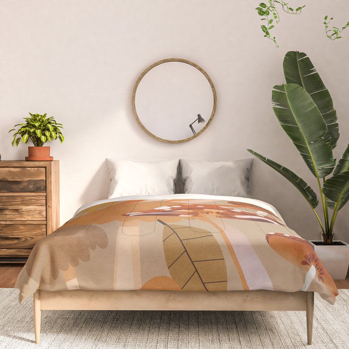 Mushrooms 2 Comforter Gallery Image 3