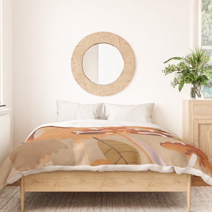 Mushrooms 2 Duvet Cover Gallery Image 3