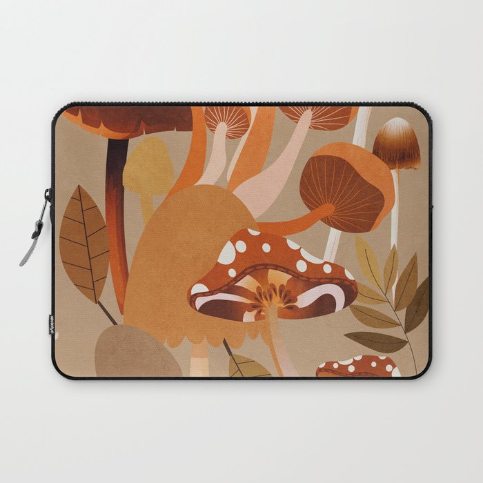 Mushrooms 2 Laptop Sleeve Gallery Image 1
