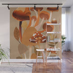 Mushrooms 2 Wall Mural Gallery Image 1