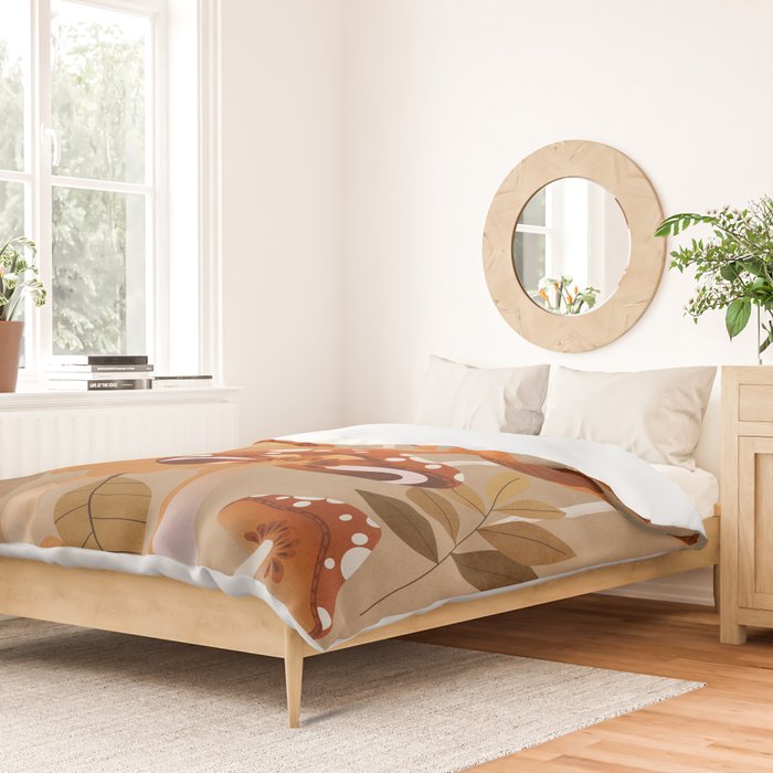 Mushrooms 2 Duvet Cover Gallery Image 2