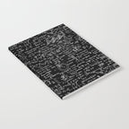 Physics Equations on Chalkboard Notebook Gallery Image 2