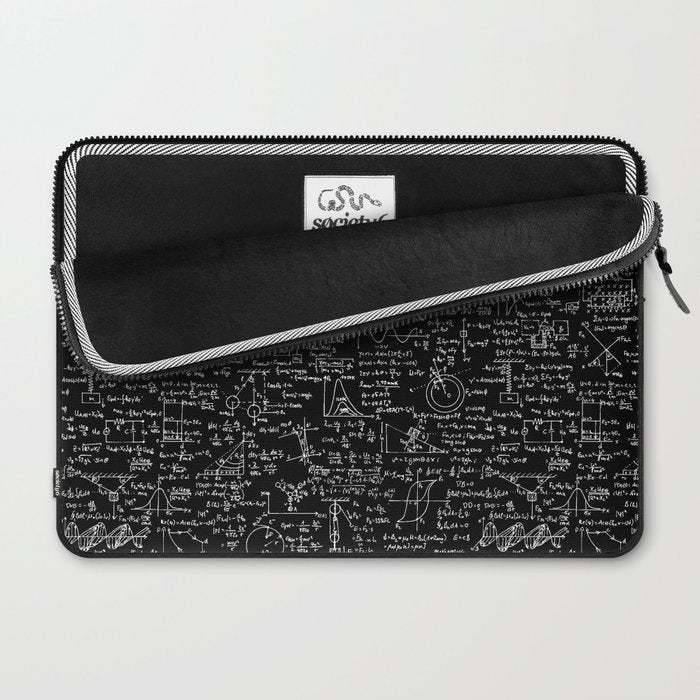 Physics Equations on Chalkboard Laptop Sleeve Gallery Image 2
