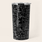 Physics Equations on Chalkboard Travel Mug Gallery Image 1
