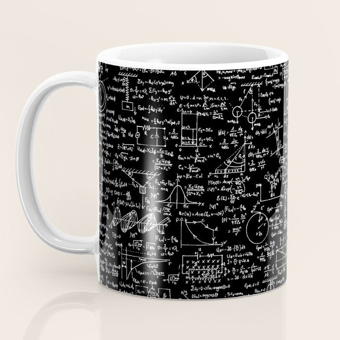 Physics Equations on Chalkboard Coffee Mug Gallery Image 3