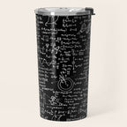 Physics Equations on Chalkboard Travel Mug Gallery Image 2