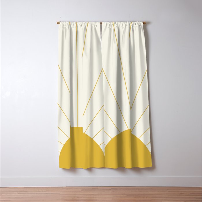 Sunrise / Sunset Minimalism Window Curtain Gallery Image 3