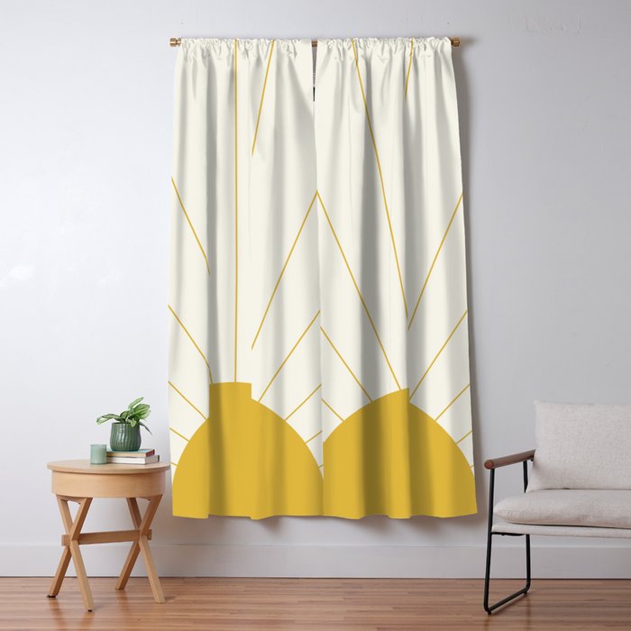 Sunrise / Sunset Minimalism Window Curtain Gallery Image 5