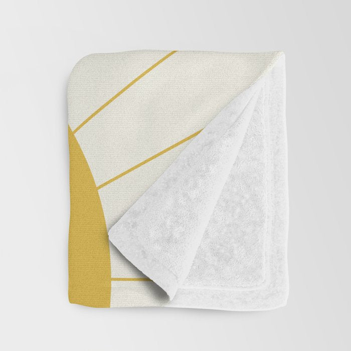 Sunrise / Sunset Minimalism Throw Blanket Gallery Image 3