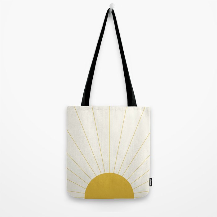 Sunrise / Sunset Minimalism Tote Bag Gallery Image 2