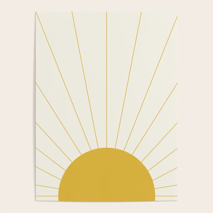 Sunrise / Sunset Minimalism Poster Gallery Image 4