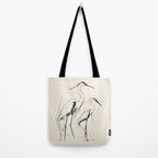 Two Herons Tote Bag Gallery Image 2